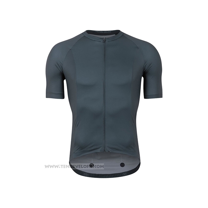 2021 Maillot Cyclisme Pearl Izumi Gris Noir Manches Courtes et Cuissard